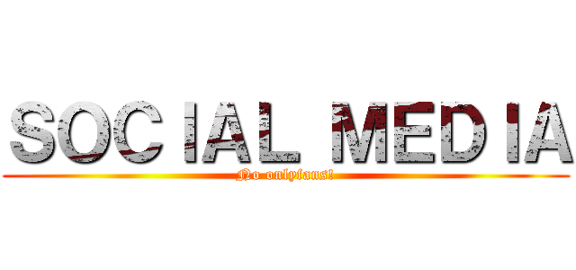 ＳＯＣＩＡＬ ＭＥＤＩＡ (No onlyfans!)
