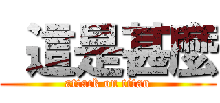  這是甚麼 (attack on titan)
