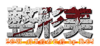 整形美 (KAIZOU-NINGEN by KOREA)