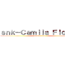 ｓｎｋ－Ｃａｍｉｌａ Ｆｌｏｒｅｓ (attack on titan)