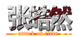 张皓然 (attack on titan)