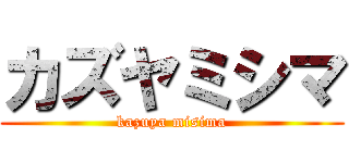 カズヤミシマ (kazuya misima)
