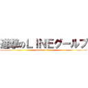進撃のＬＩＮＥグールプ (attack on titan)