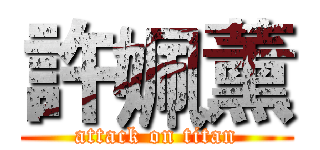 許姵薰 (attack on titan)