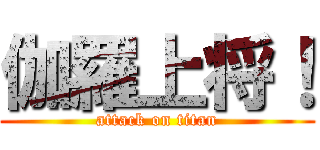 伽羅上将！ (attack on titan)