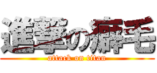 進撃の癖毛 (attack on titan)