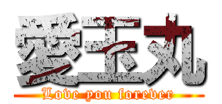 愛玉丸 (Love you forever)