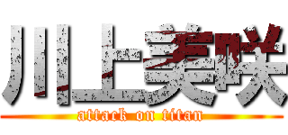 川上美咲 (attack on titan)