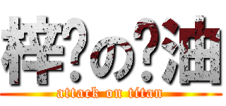 梓喵の醬油 (attack on titan)