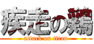 疾走の鶏 (attack on titan)
