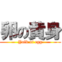 卵の黄身 (Yolk of egg)