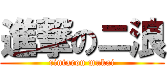進撃のニ浪 (rintarou mukai)