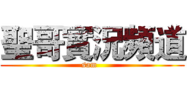 聖哥實況頻道 (sam  )