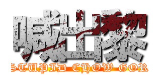 喊出黎 (STUPID CHOW GOR)