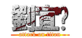 劉宜鑫 (attack on titan)