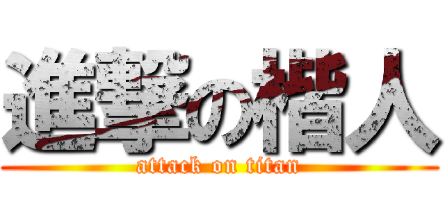 進撃の楷人 (attack on titan)