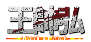 王帥弘 (attack on titan)