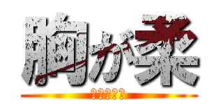 胸が柔 (胸柔らかっ)