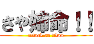 さや姉命！！ (attack on titan)