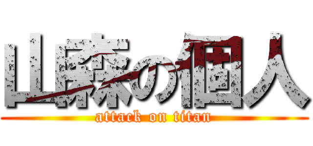 山森の個人 (attack on titan)