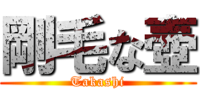 剛毛な壺 (Takashi)