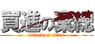 買進の棄總 (attack on titan)