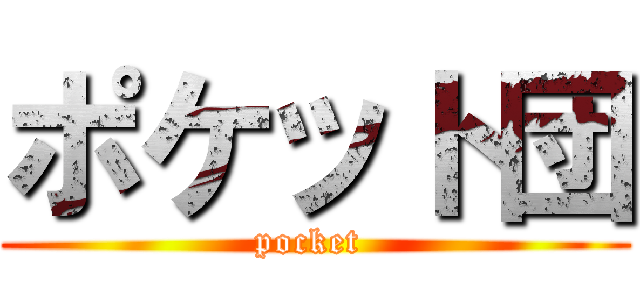 ポケット団 (pocket )