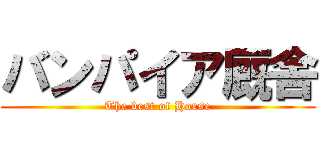 バンパイア厩舎 (The best of Horse)