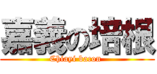 嘉義の培根 (Chiayi bacon )