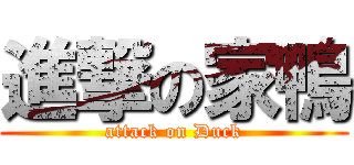 進撃の家鴨 (attack on Duck)