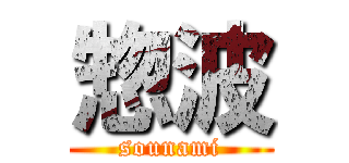 惣波 (sounami)