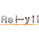 Ｒｅｉ－ｙｉｉ (https://www.facebook.com/reiyii)