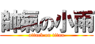 帥氣の小雨 (attack on titan)