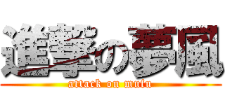 進撃の夢風 (attack on mufu)