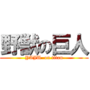 野獣の巨人 (YAJU  on titan)