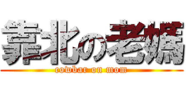 靠北の老媽 (cowbar on mom)