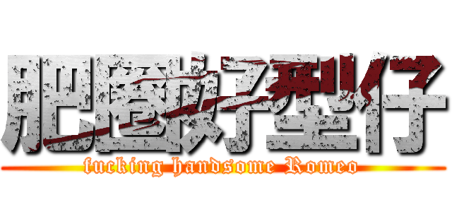 肥圈好型仔 (fucking handsome Romeo)