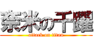 奈米の千躍 (attack on titan)