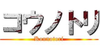 コウノトリ (Kounotori)