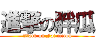 進撃の胖瓜 (attack on Fat melon)