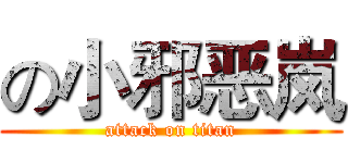 の小邪恶岚 (attack on titan)