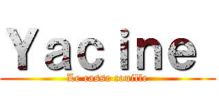 Ｙａｃｉｎｅ  (Le casse couille)