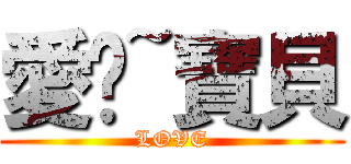 愛妳~寶貝 (LOVE)