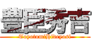 豊臣秀吉 (ToyotomiHideyosi)