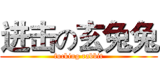 进击の玄兔兔 (fucking rabbit)