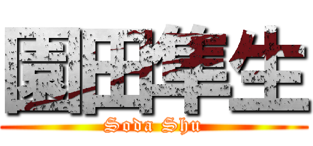 園田隼生 (Soda Shu)