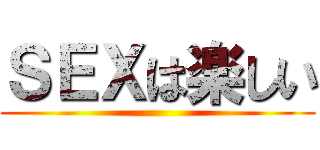 ＳＥＸは楽しい ()