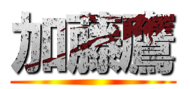 加藤鷹 ()