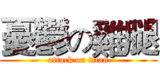 憂鬱の雞腿 (attack on titan)