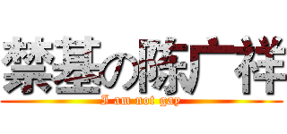 禁基の陈广祥 (I am not gay)